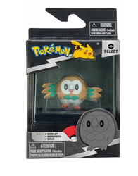 ORYGINALNY PTASI POKEMON Rowlet figurka bitewna Jaswares