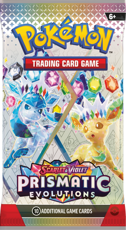 Prismatic Evolutions booster Pokemon TCG saszetka karty ORYGINALNE KARTY