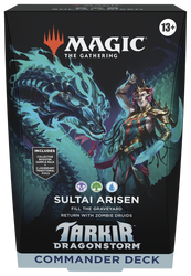 Tarkir: Dragonstorm Talia Commander Sultai Arisen Magic the Gathering MtG