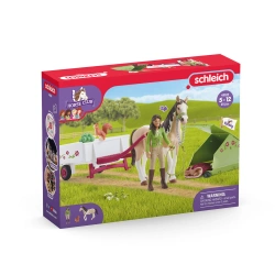 OUTLET SCHLEICH 42533 HORSE CLUB WIELKI Sarah wycieczka kempingowa konie