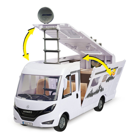 Outlet AUTO KAMPER +FIGURKA +AKCESORIA EFEKTY ŚWIETLNE Samochód DUŻY 30cm