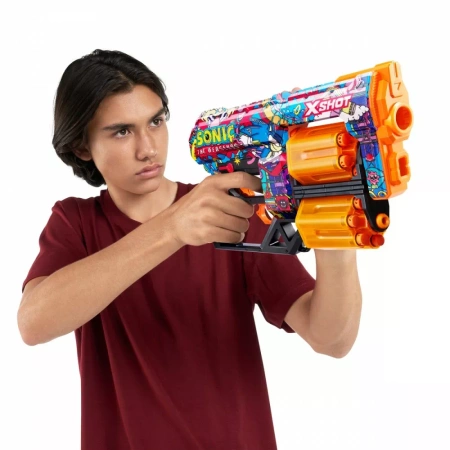 WYRZUTNIA X-SHOT SONIC SKINS DREAD NA pistolet +strzałki do wyrzutni
