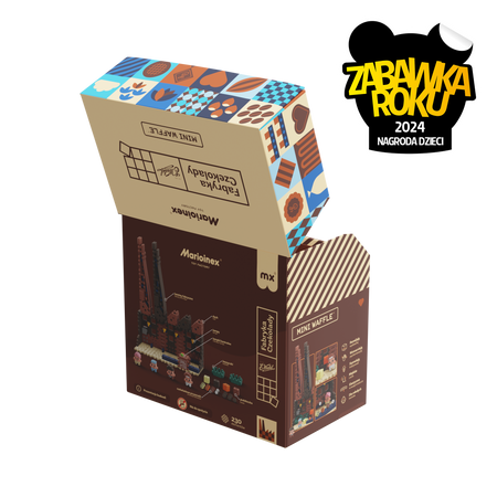 MARIOINEX FABBRYKA CZEKOLADY WEDEL WAFFLE WEDLA klocki wafle konstrukcyjne