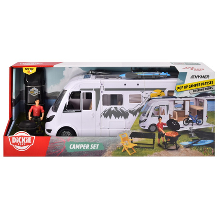 Outlet AUTO KAMPER +FIGURKA +AKCESORIA EFEKTY ŚWIETLNE Samochód DUŻY 30cm