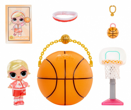 GWIAZDY SPORTU KOLEKCJONERSKA KULA LOL SURPRISE SUPRISE LALKA GWIAZDA MGA