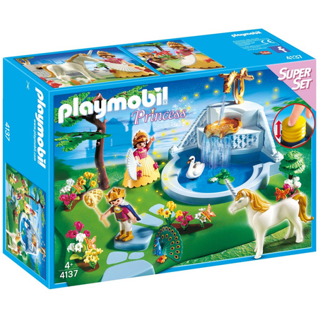 Playmobil 4137 BAJKOWY OGRÓD KRÓLEWSKI Princess zestaw klocki jednorożec
