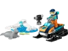 OUTLET LEGO City 60376 Skuter śnieżny pojazd kamera klocki +3x figurka ludzik foki