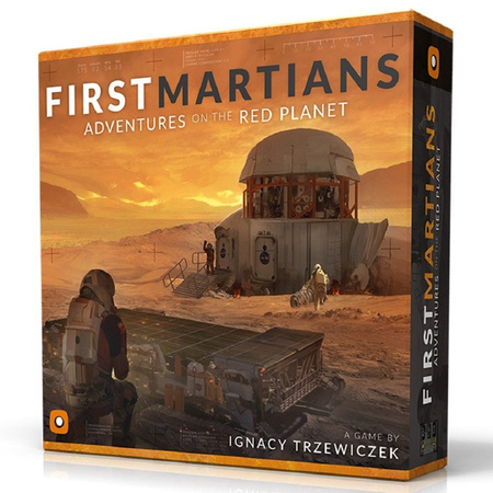OUTLET FIRST MARTIANS gra planszowa PIERWSI MARSJANIE EN