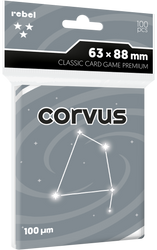 Koszulki PREMIUM Rebel NAJGRUBSZE 63x88 na karty Pokemon MtG Magic CCG 100 sztuk