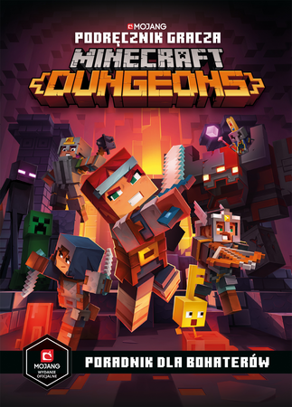 MINECRAFT OFICJALNY PODRĘCZNIK GRACZA DUNGEONS LOCHY książka poradnik