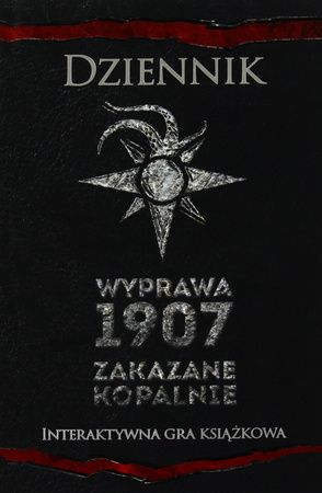 DZIENNIK WYPRAWA 1907 Zakazane Kopalnie komiks książka gra paragrafowa