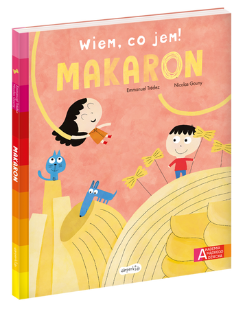 WIEM CO JEM AKADEMIA MĄDREGO DZIECKA Makaron książka książeczka dla dzieci