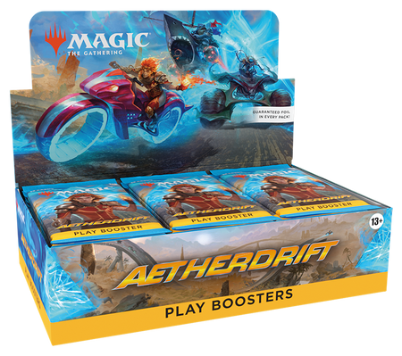 Play Booster Box Aetherdrift karty MtG 30 boosterów Magic Gathering 2025