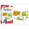 3w1 ZAWODY +CYFERKI + ZEGAR GRA DLA DZIECI PLANSZOWA EDUKACYJNA RODZINNA 3+