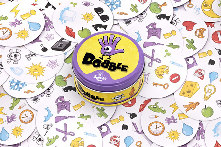DOBBLE NOWA EDYCJA GRA PLANSZOWA karty Doble karciana EKOLOGICZNA Rebel