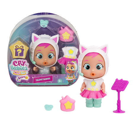 CRY BABIES RUCHOMA LALKA PŁACZE +akcesoria zabawka płacząca prawdziwe łzy