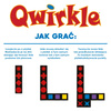 OUTLET QWIRKLE gra planszowa logiczna obrazkowe literaki domino LOGICZNA rodzinna