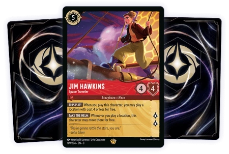 Disney Lorcana gra karciana Into the Inklands Booster Pack SLEEVED KARTY