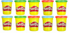 10w1 ZESTAW PLAY DOH CIASTOLINA DUŻA TUBA sensoryczna masa plastyczna 1120g