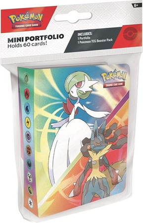 MEGA EVOLUTION ALBUM POKEMON Portfolio +1 BOOSTER saszetka ORYGINALNE KARTY