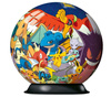 POKEMON 3D PUZZLE PREMIUM POKEMONY KULA karty Pokémon Pikachu ORYGINALNE