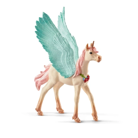 Schleich 70575 BAYALA FIGURKA SKRZYDLATY TĘCZOWY JEDNOROŻEC