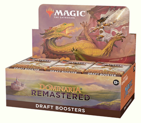 Booster BOX Draft Dominaria Remastered MtG Magic PREMIUM (36 boosterów)