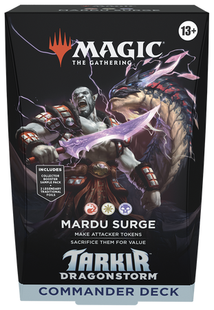 Tarkir: Dragonstorm Talia Commander Mardu Surge Magic the Gathering MtG