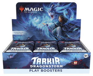 Play Booster Box Tarkir: Dragonstorm karty MtG 30 boosterów Magic Gathering 2025