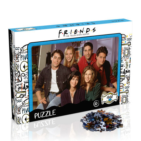 Puzzle 1000 FRIENDS Przyjaciele Apartament puzle układanka serial 10+
