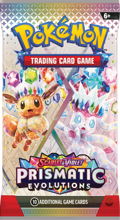 Prismatic Evolutions booster Pokemon TCG saszetka karty ORYGINALNE KARTY