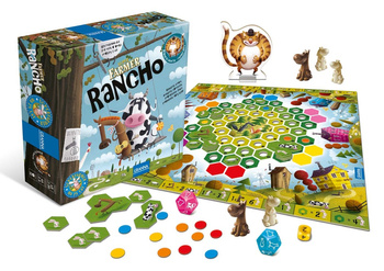 SUPER FARMER RANCHO Z KOTEM GRA PLANSZOWA GRANNA EDYCJA JUBILEUSZOWA