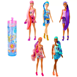 BARBIE Lalka Color Reveal seria totalny dżins denim