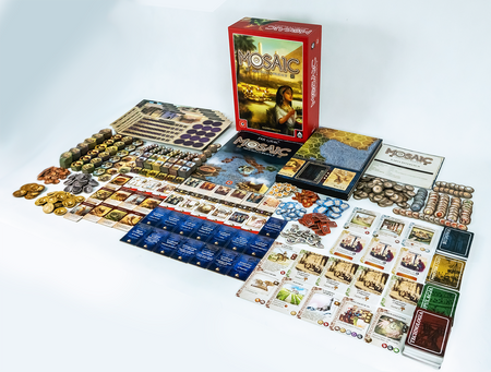 Mosaic gra planszowa strategiczna Portal Games cywilizacja budowa rozwój