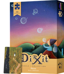 DIXIT MINI ROZSZERZENIE DODATEK KARTA PROMO do gra planszowa +PUZZLE 500 Detours