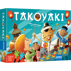 Takoyaki zręcznościowa gra planszowa logiczna układanie wzorów Japonia