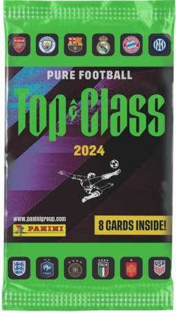 TOP CLASS 2024 PANINI FIFA Adrenalyn BOX 24x saszetka 192 KARTY PIŁKARSKIE