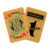 Waddingtons No 1 Gold 55 KART DO GRY POKER TYSIĄC OCZKO BRYDŻ KARTY PREMIUM