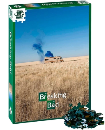 Puzzle 1000 el. Breaking Bad puzle układanka serial tv dla fanów Winning