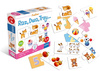 Raz Dwa Trzy gra planszowa edukacyjna nauka GRANNA puzzle 2el. edycja PL