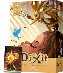 DIXIT MINI ROZSZERZENIE DODATEK KARTA PROMO do gra planszowa +PUZZLE 500 Escape