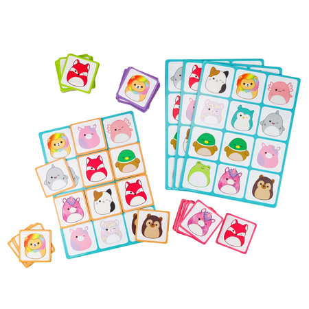 SQUISHMALLOWS 2x DUŻA GRA PLANSZOWA MATCH FLIPOLO DLA DZIECI PRZEDSZKOLE