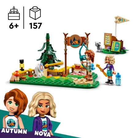 LEGO Friends 42622 STRZELNICA LETNI OBÓZ ŁUCZNICZY LEŚNY figurki 157 klocków