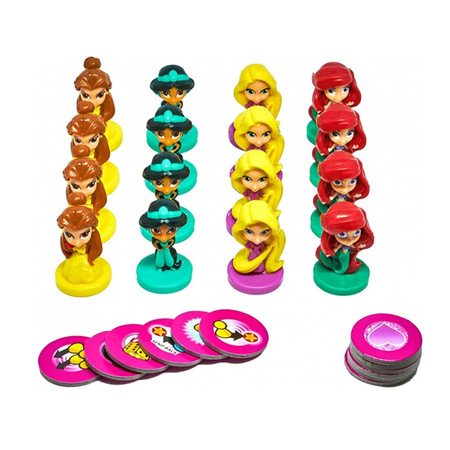 DISNEY CHIŃCZYK PREMIUM gra planszowa dla dzieci 16 FIGUREK piękna 4+