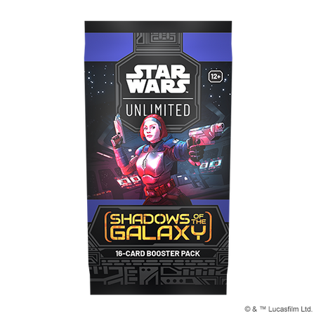 Booster BOX Star Wars Unlimited 2 Shadows of the Galaxy karty gra karciana (24 boostery)