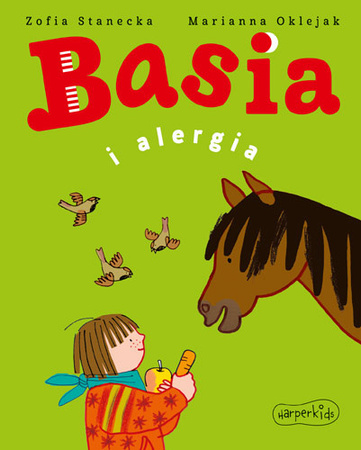 BASIA FRANEK I ALERGIA książka dla dzieci książeczka Egmont Harper Collins