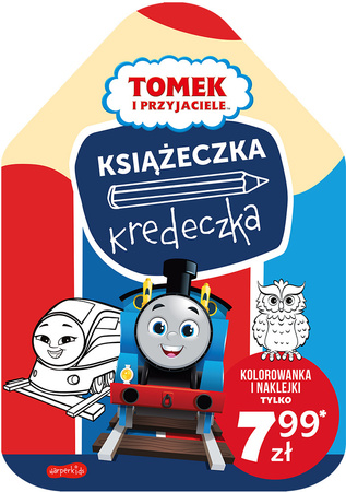 TOMEK KOLOROWANKA +NAKLEJKI nalepki książeczka kredeczka książka dla dzieci