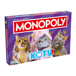 MONOPOLY KOTY monopol hasbro kotki gra planszowa POLSKA NOWA EDYCJA 2025