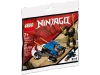 2w1 LEGO NINJAGO 30592 zestaw z serii dla dzieci POJAZD +LUDZIK 69 klocków