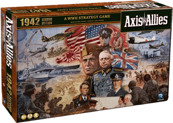 Axis & Allies 1942 2nd Edition gra planszowa strategiczna figurkowa ENGLISH